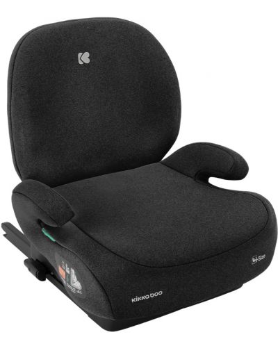 Sjedalo za auto KikkaBoo - i-Boost, i-Size, IsoFix, 125-150 cm, Black - 1