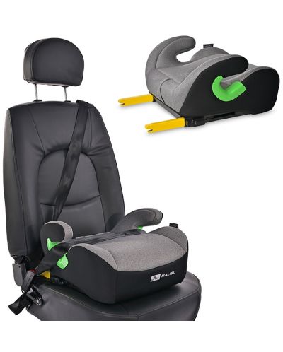 Autosjedalica Lorelli - Malibu, IsoFix, i-Size, 125-150 cm, bež - 5