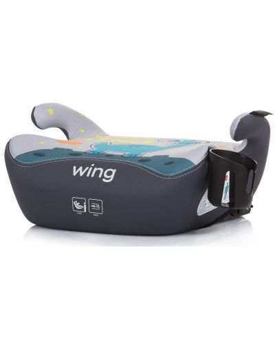 Sjedalo za auto Chipolino - Wing, i-Size, IsoFix, 125-150 cm, Dino - 2