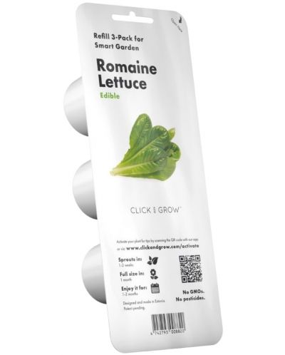 Sjeme Click and Grow - Romaine salata, 3 punjenja - 1