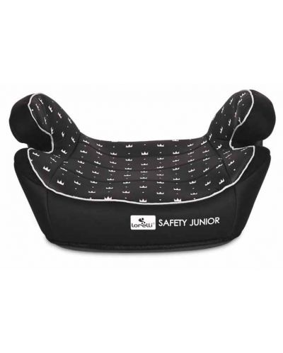 Sjedalo za auto Lorelli - Safety Junior Fix Anchorages, 15-36 kg, Black Crowns - 3
