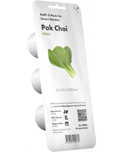 Sjeme Click and Grow - Bok Pak Choi, 3 punjenja - 1