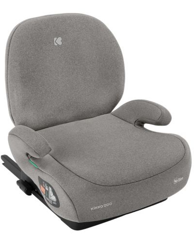 Sjedalo za auto KikkaBoo - i-Boost, i-Size, IsoFix, 125-150 cm, Light Grey - 1