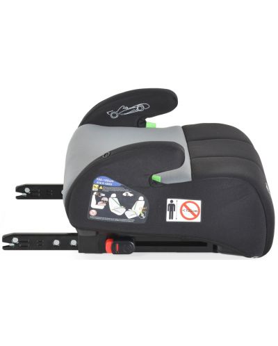 Sjedalo za auto Moni - Monza, IsoFix, i-Size, 125-150 cm, Grey - 2