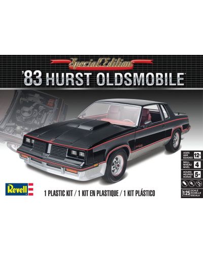 Modeli za sastavljanje Revell Suvremeni: Automobili - Hurst Oldmobile 1983 - 2