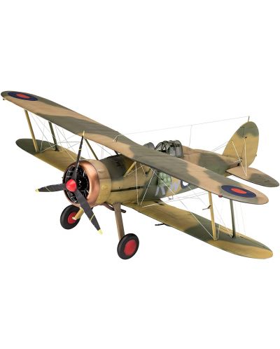 Model za sastavljanje Revell Vojni: Zrakoplovi - Gloster Gladiator Mk. II - 1
