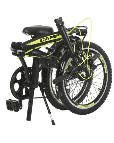 Sklopivi gradski bicikl CAMP - Q10, 20", crno/žuti - 6