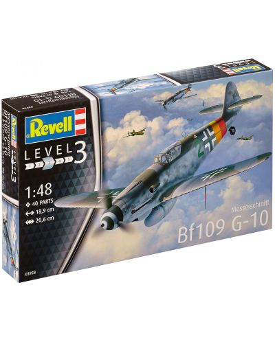 Sastavljivi model Revell Vojni: Avioni- Messerschmitt Bf109 G-10 - 5