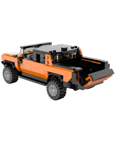 Auto za sastavljanje Rastar - Džip Hummer EV, 1:30, narančasti - 4