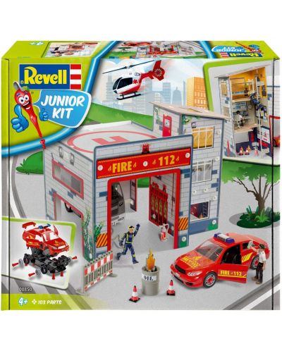 Sastavljeni model Revell Junior: Automobili - Policijska postaja - 1
