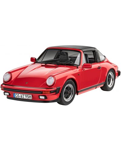 Modeli za sastavljanje Revell Suvremeni: Automobili - Porsche 911 Carrera Targa - 1