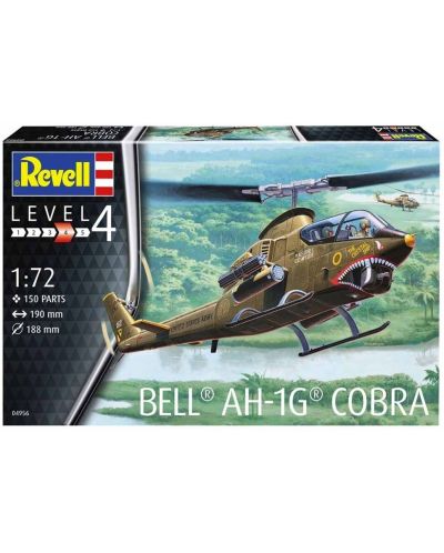 Model za sastavljanje Revell Vojni: Helikopteri - Bell AH-1G Cobra (1:72) - 4