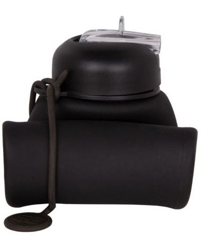 Sklopiva silikonska bočica Cool Pack Pump - Rpet Black, 600 ml - 2