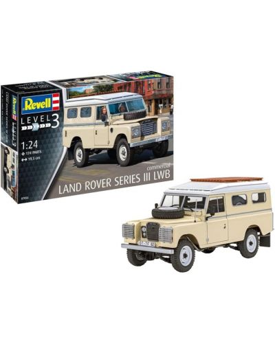 Sastavljivi model Revell Suvremeni: Automobili - Land Rover Series III LWB - 9