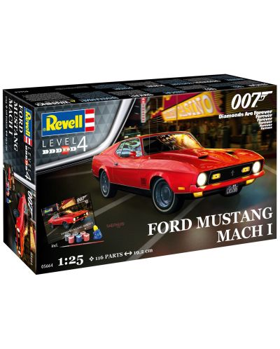 Set za sastavljanje Revell Suvremeni: Automobili - Ford Mustang Mach 1 (James Bond 007) Diamonds Are Forever - 8