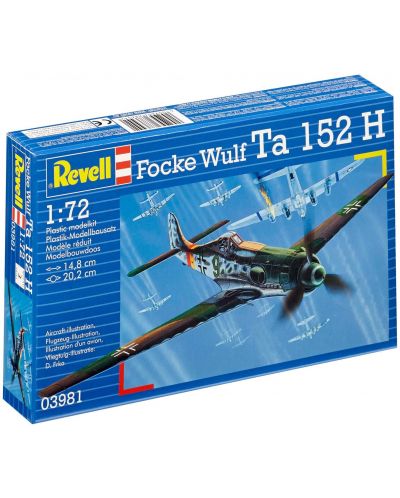 Sastavljivi model Revell Vojni: Avioni - Focke Wulf Ta 152 H - 2