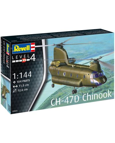 Model za sastavljanje Revell Vojni: Helikopteri - CH-47D Chinook - 1