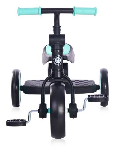 Sklopivi tricikl Lorelli - Buzz, Black & Turquoise - 2