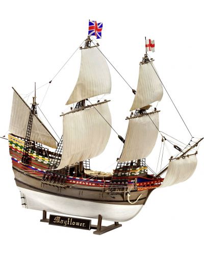 Sastavljeni model Revell Antički: Brodovi - Jedrenjak Mayflower (400. godišnjica izdanja) - 1
