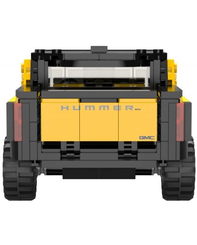 Auto za sastavljanje Rastar - Džip Hummer EV, 1:30, žuti - 6