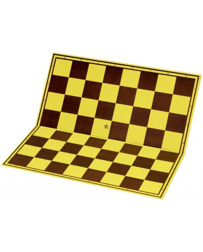 Sklopiva šahovska daska Sunrise - Yellow/Brown - 1