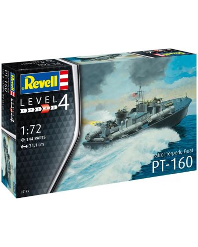 Model za sastavljanje Revell Vojni: Brodovi - Američki torpedni čamac PT-160 - 6