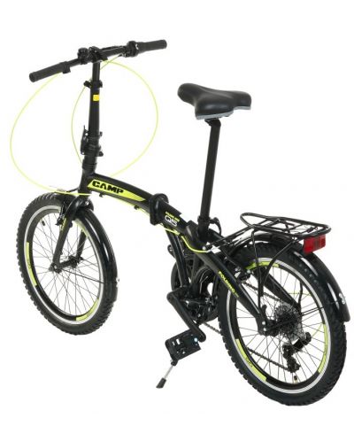 Sklopivi gradski bicikl CAMP - Q10, 20", crno/žuti - 2
