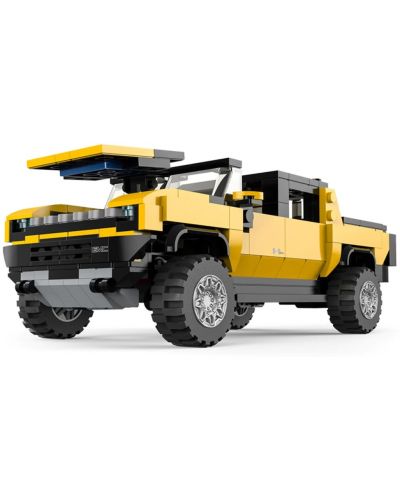 Auto za sastavljanje Rastar - Džip Hummer EV, 1:30, žuti - 4