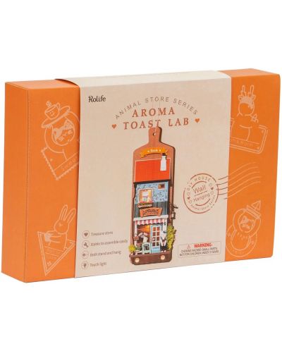 Sastavljivi model Robo time - Rolife & Aroma Toast Lab - 4