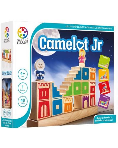 Dječja logička igra Smart Games Preschool Wood - Camelot - 1