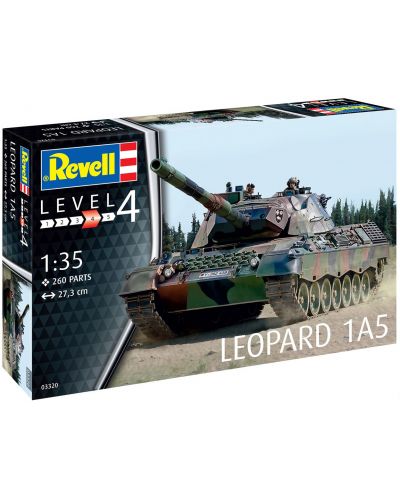 Model za sastavljanje Revell Vojni: Tenkovi - Leopard 1A5 - 6