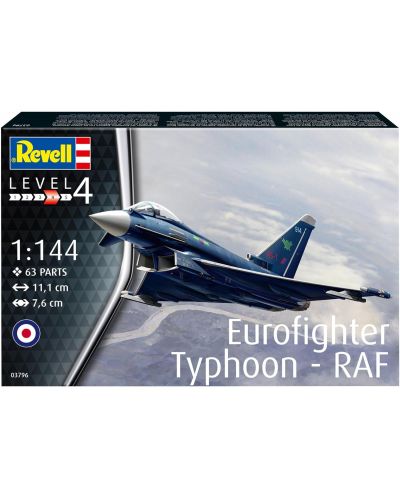 Sklopivi model Revell Vojni: Avioni - Eurofighter Tajfun RAF - 2