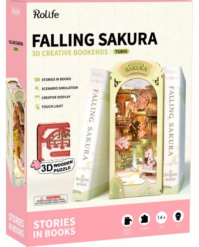 Sastavljeni model Robo Time - Falling Sakura - 3