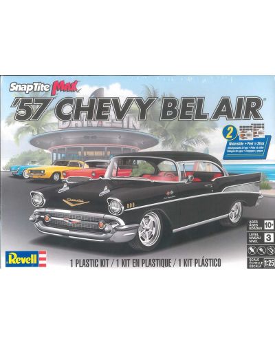 Modeli za sastavljanje Revell Suvremeni: Automobili -  1957 Chevy Bel Air - 4