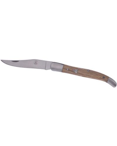Sklopivi nož Laguiole - s drškom od bijelog hrasta - 1