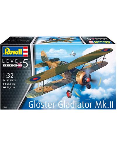 Model za sastavljanje Revell Vojni: Zrakoplovi - Gloster Gladiator Mk. II - 5