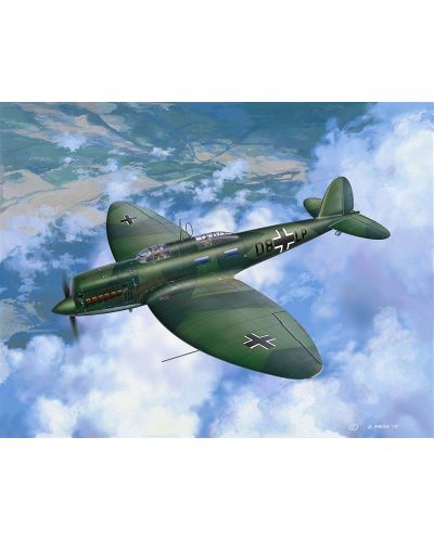 Sastavljeni model Revell - Zrakoplov Heinkel He 70 (03962) - 2