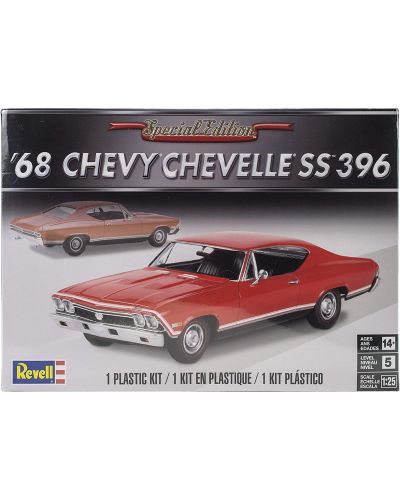 Modeli za sastavljanje Revell Suvremeni: Automobili - 1968 Chevelle - 2