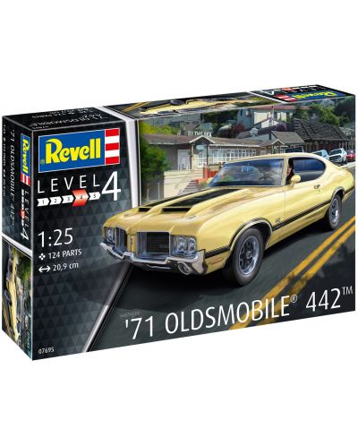 Modeli za sastavljanje Revell Suvremeni: Automobili - Oldsmobile 71 Coupe - 6
