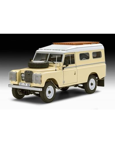 Sastavljivi model Revell Suvremeni: Automobili - Land Rover Series III LWB - 3