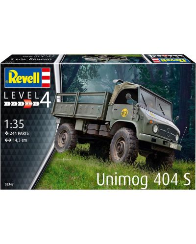 Sastavljivi model Revell Vojni: Kamioni - Unimog 404 S - 2