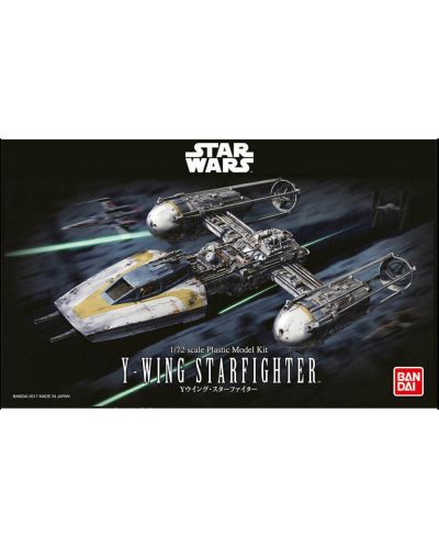 Sastavljivi model Revell Svemirski: Star Wars Y-Wing Starfighter - 2