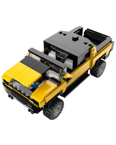Auto za sastavljanje Rastar - Džip Hummer EV, 1:30, žuti - 3