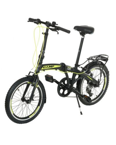 Sklopivi gradski bicikl CAMP - Q10, 20", crno/žuti - 1