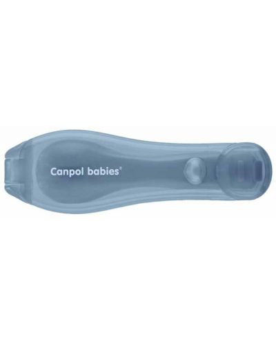 Sklopiva dječja žlica za putovanja Canpol babies - Plava - 6