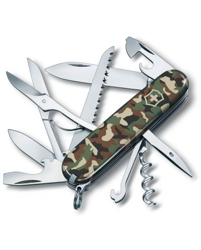 Švicarski džepni nož Victorinox – Huntsman, 15 funkcija, kamuflaža - 1