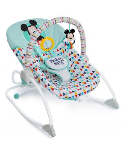 Ležaljka s glazbom i vibracijama Bright Starts Disney Baby - Mickey Mouse, Original Bestie - 2