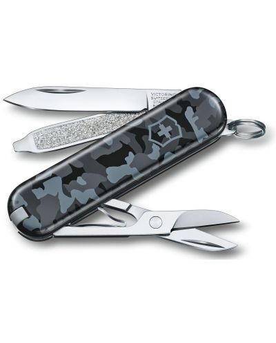Švicarski nožić Victorinox - Classic SD, 7 funkcija, kamuflaža 2 - 1