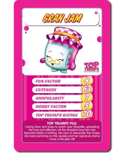 Kartaška igra Top Trumps - Shopkins Super Shopper - 3