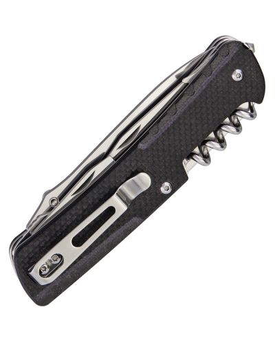 Švicarski džepni nož Ruike LD21 - 12 funkcija, crni - 2